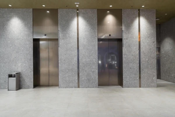 Elevator commercial building cleaners